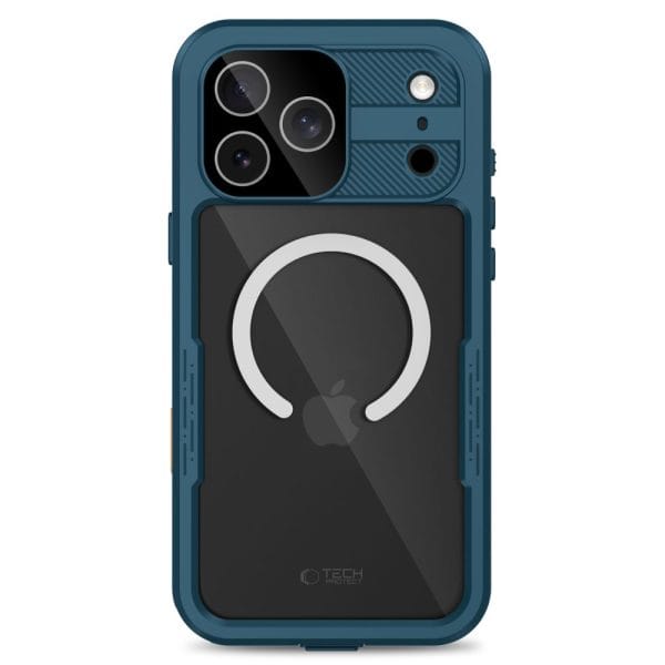 Αδιάβροχη Θήκη iPhone 18 Pro / 17 Pro Tech-Protect ShellBox MagSafe IP68 Ocean Blue - Image 4