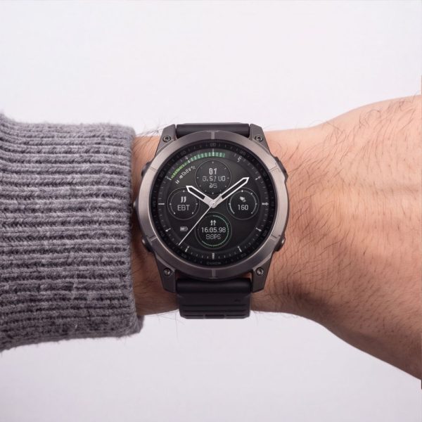 Λουράκι Garmin Fenix 5 / 6 / 6 Pro / 7 / 8 / 8 Pro / E / 9 / 9 Pro 47mm Tech-Protect Silicone Obsidian Black - Image 7