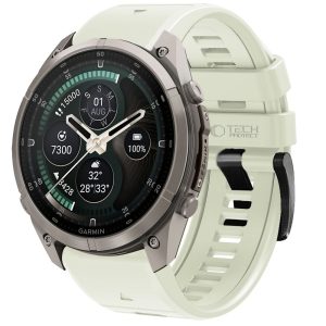 Λουράκι Garmin Fenix 5X / 5X Plus / 6X / 6X Pro / 7X / 8 / 8 Pro / 9 / 9 Pro 51mm Tech-Protect Silicone Stone Grey