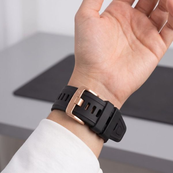 Λουράκι Garmin Fenix 5S / 5S Plus / 6S / 6S Pro / 7S / 8 / 9 / 9 Pro 43mm Tech-Protect Silicone Black - Image 6