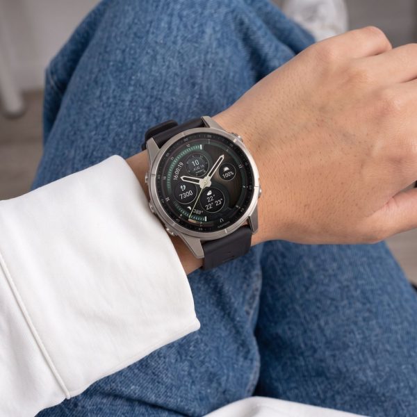 Λουράκι Garmin Fenix 5S / 5S Plus / 6S / 6S Pro / 7S / 8 / 9 / 9 Pro 43mm Tech-Protect Silicone Black - Image 8