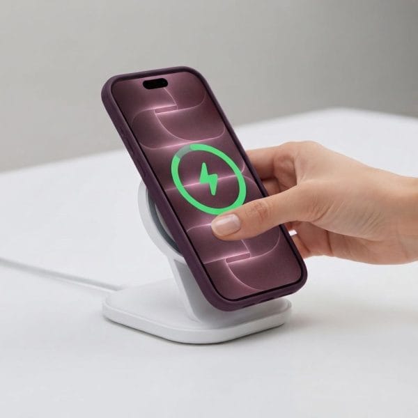 Θήκη iPhone 18 Pro / 17 Pro Tech-Protect Silicone MagSafe Burgundy - Image 5