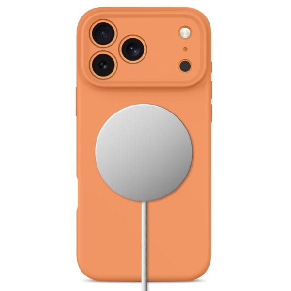 Θήκη iPhone 18 Pro / 17 Pro Tech-Protect Silicone MagSafe Cosmic Orange - Image 4
