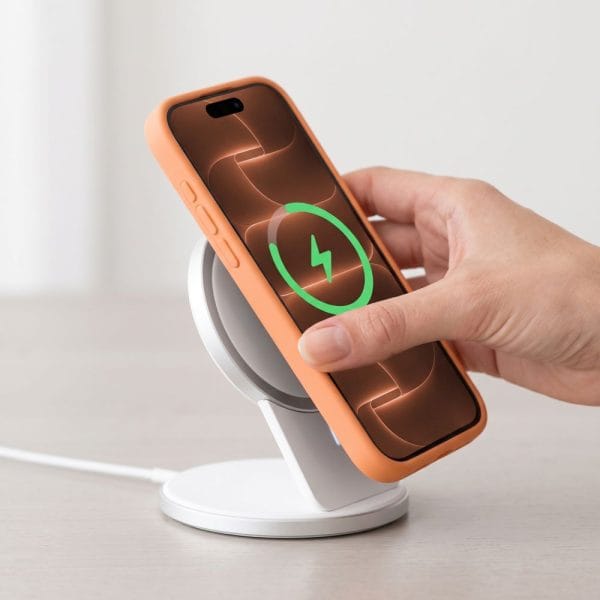 Θήκη iPhone 18 Pro / 17 Pro Tech-Protect Silicone MagSafe Cosmic Orange - Image 9