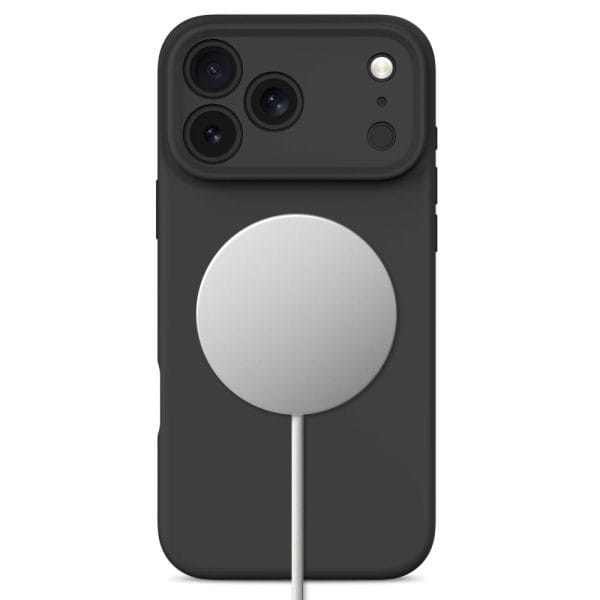 Θήκη iPhone 18 Pro / 17 Pro Tech-Protect Silicone MagSafe Midnight Black - Image 4
