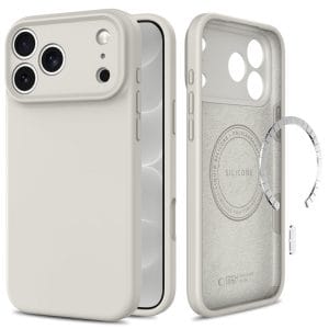 Θήκη iPhone 18 Pro / 17 Pro Tech-Protect Silicone MagSafe Titanium Grey