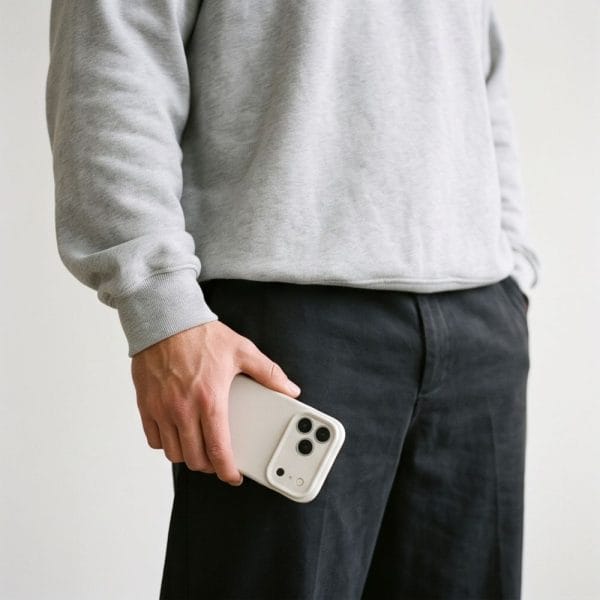 Θήκη iPhone 18 Pro / 17 Pro Tech-Protect Silicone MagSafe Titanium Grey - Image 5