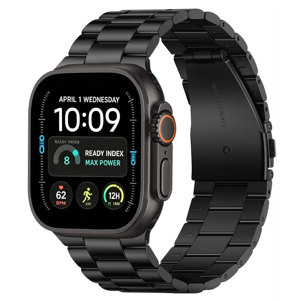 Μεταλλικό Λουράκι Apple Watch 44/45/46/49mm Tech-Protect Stainless Black