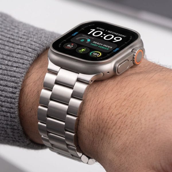 Μεταλλικό Λουράκι Apple Watch 44/45/46/49mm Tech-Protect Stainless Silver - Image 7