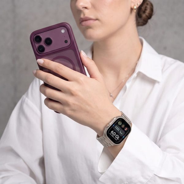 Μεταλλικό Λουράκι Apple Watch 44/45/46/49mm Tech-Protect Stainless Starlight - Image 5