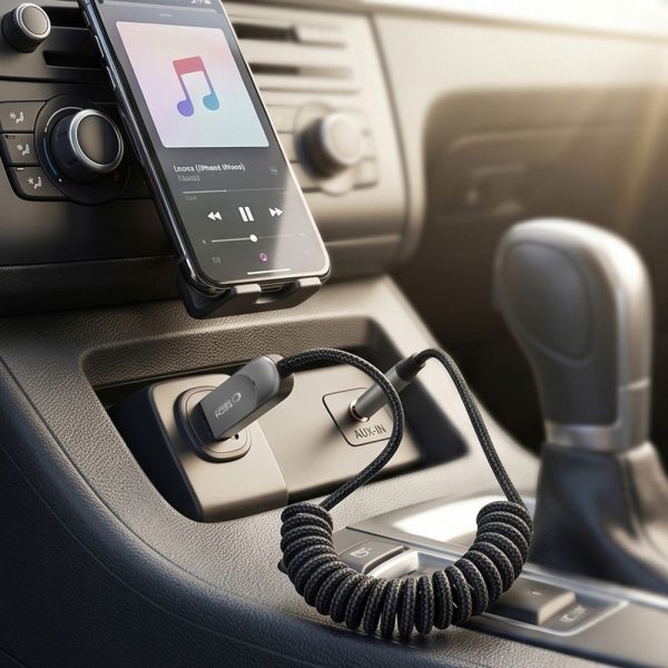 Αντάπτορας Ήχου Tech-Protect UltraBoost AU04 AUX Bluetooth 6.0 Grey - Image 8