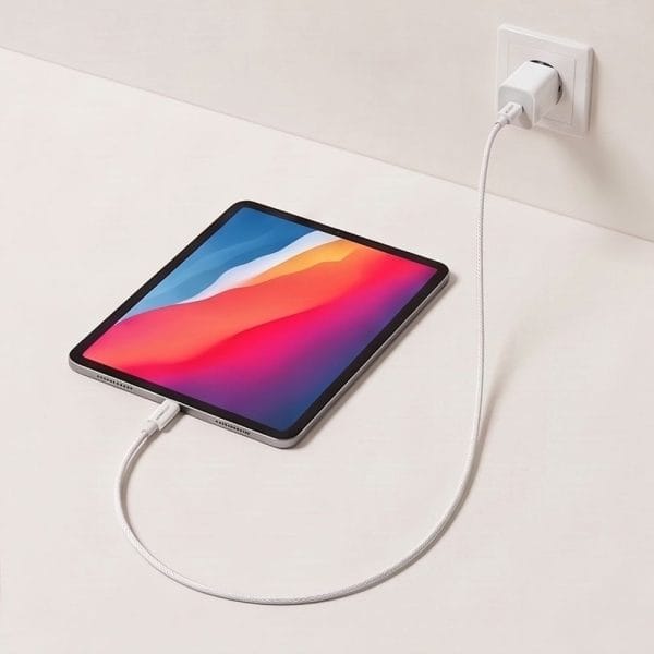 Καλώδιο USB-C σε USB-C Tech-Protect UltraBoost Lite 60W 3A 0.5m White - Image 5