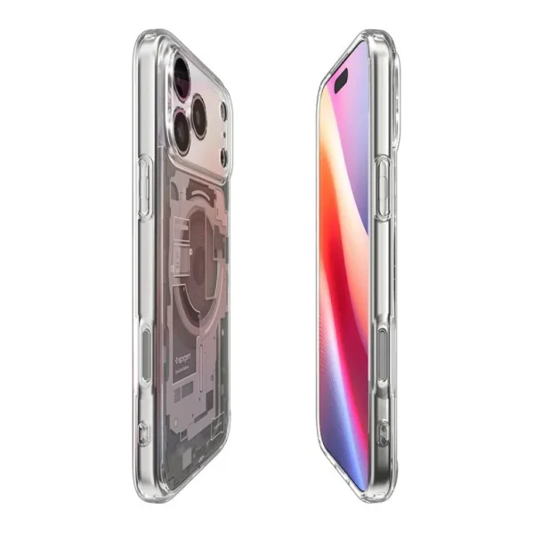 Θήκη iPhone 17 Pro Spigen Ultra Hybrid MagSafe Zero One Natural Titanium (ACS10352) - Image 6