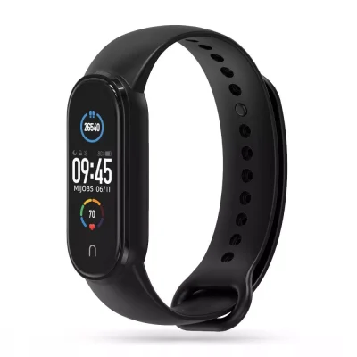 Tech-Protect Icon Band Black-Xiaomi Mi Smart Band 5-6-6 NFC-7