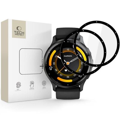 SZKŁO HYBRYDOWE TECH-PROTECT GLASS FLEX+ 2-PACK GARMIN VENU 3 BLACK