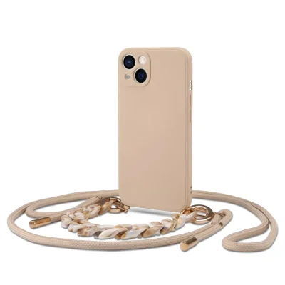 Θήκη Tech-Protect Icon Chain Beige-Apple iPhone 13